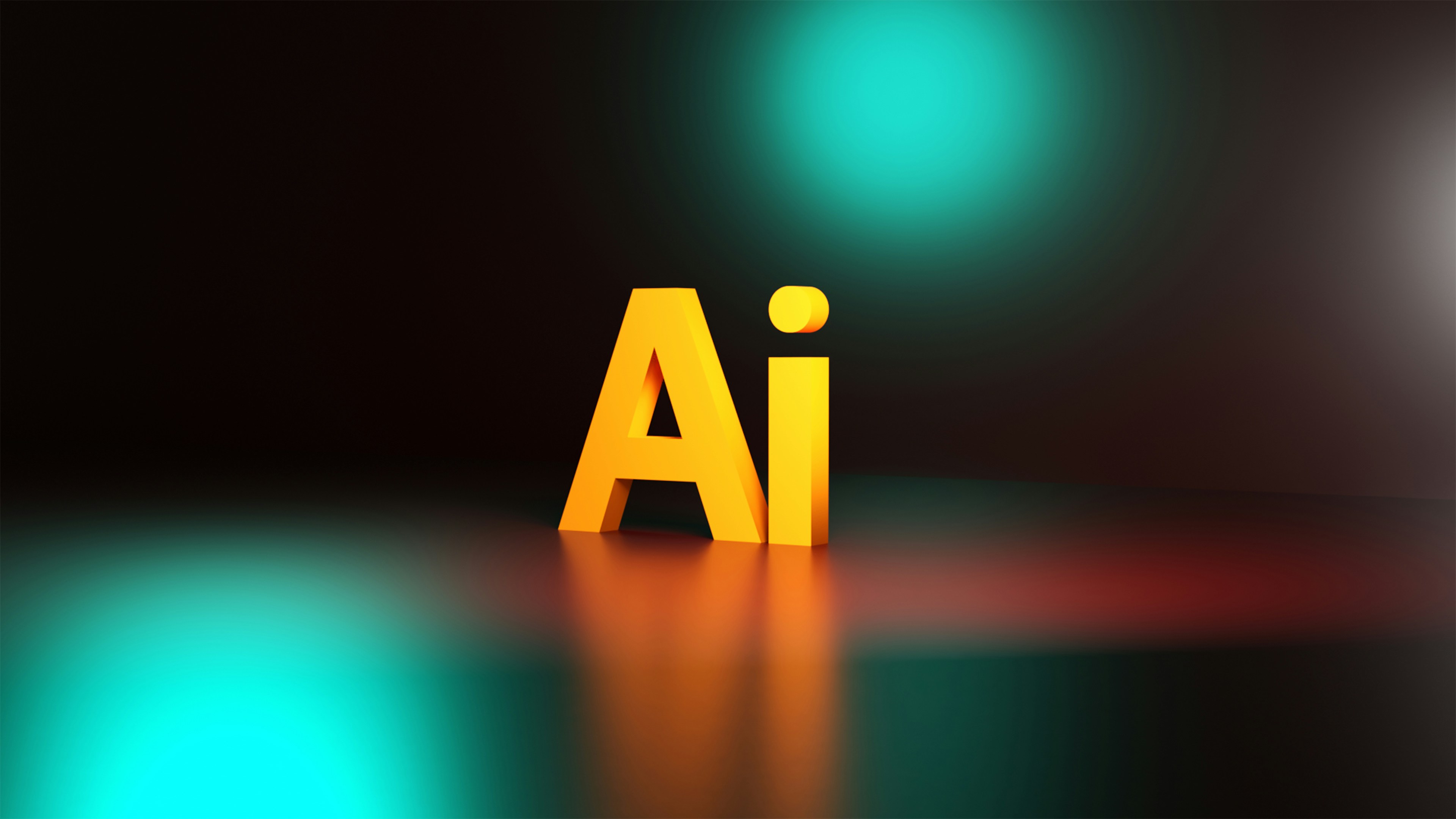 AI Symbolbild: a und i als Buchstaben